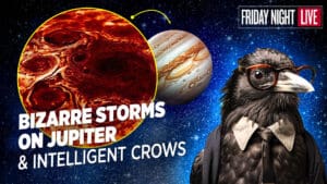Bizarre Storms on Jupiter, Shockingly Intelligent Crows & Other Weird News