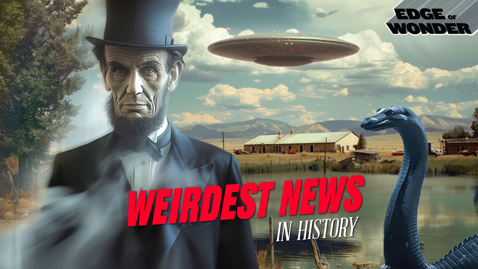 Abraham Lincoln’s Ghost, New Loch Ness Expeditions, & Flying Saucers (and Spoons)