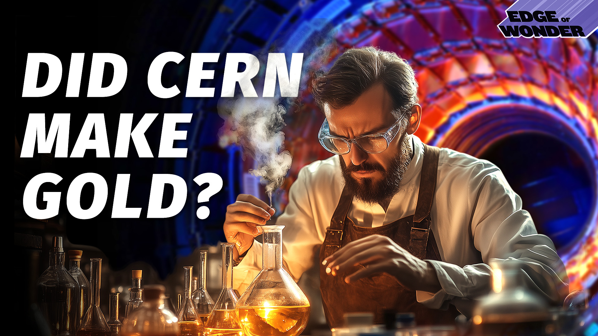 Time Flowing Backwards & CERN Turned Lead to Gold