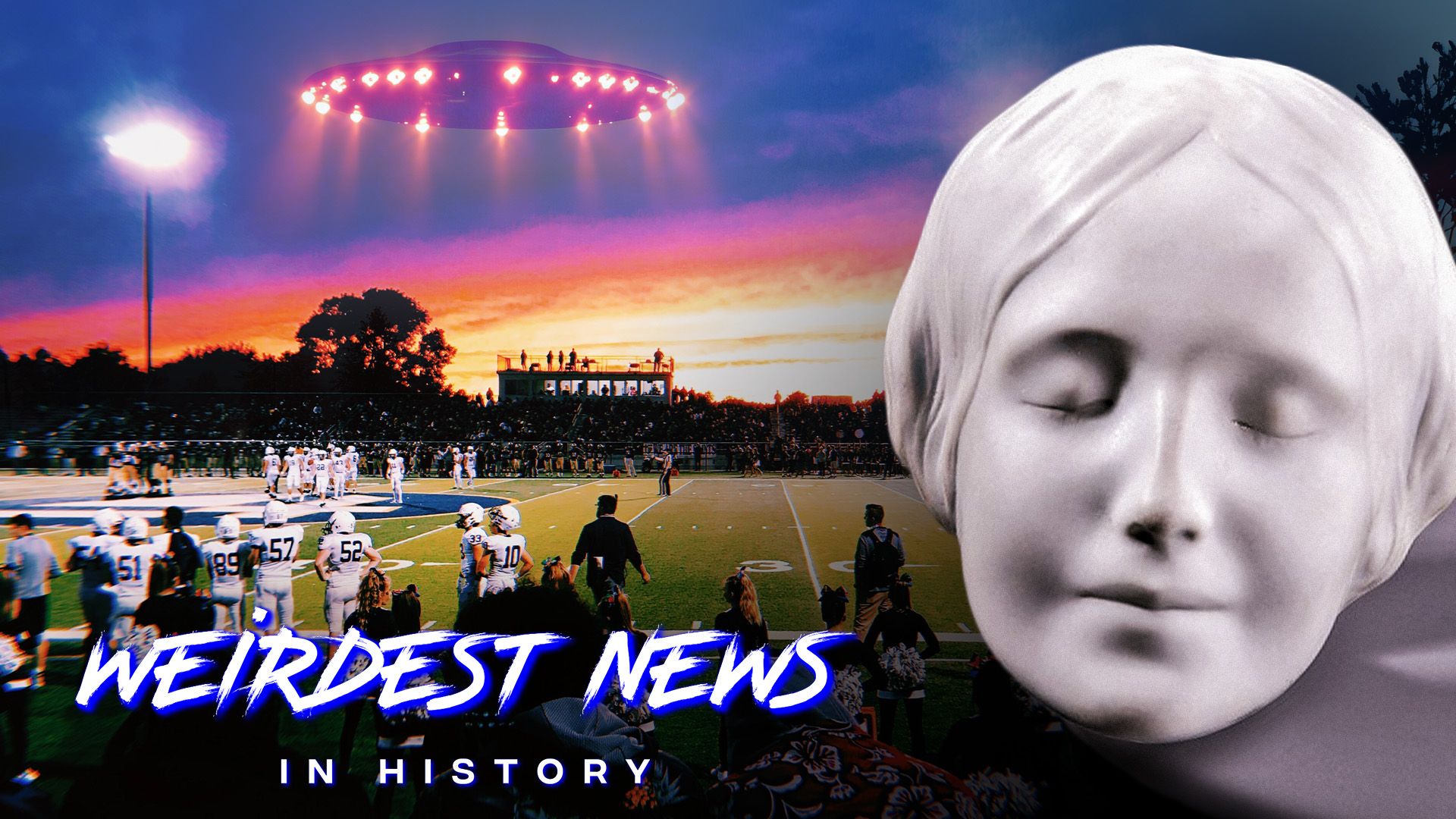 UFO Stops Football Game & Unknown Girl From the Seine
