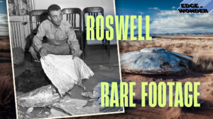 Rare Footage Found of Air Force Officer Describing Roswell UFO Crash [Live - 7:30 p.m. ET]